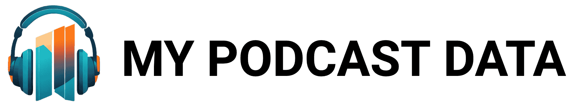 Logo of the website My Podcast Data bringing analytics and trends